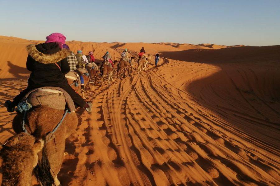 Escursione nel deserto di Merzouga 4 giorni al giorno d'Agadir