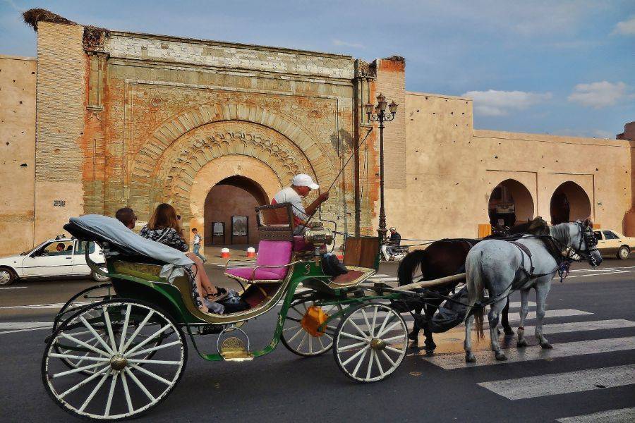 Bellissima carrozza a Marrakech