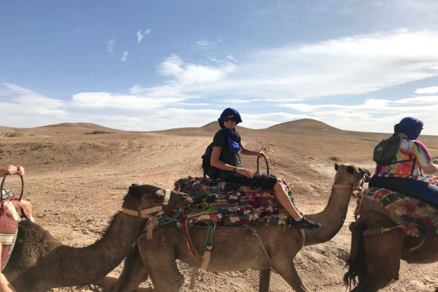 Tour del deserto notturno di Agafay per 2 giorni