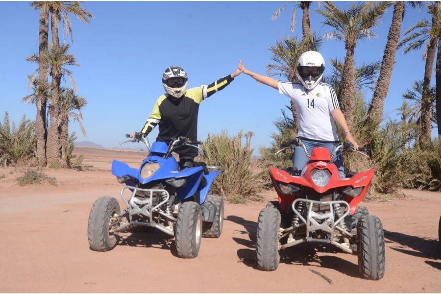 Giro in quad alla Palmeraie di Marrakech