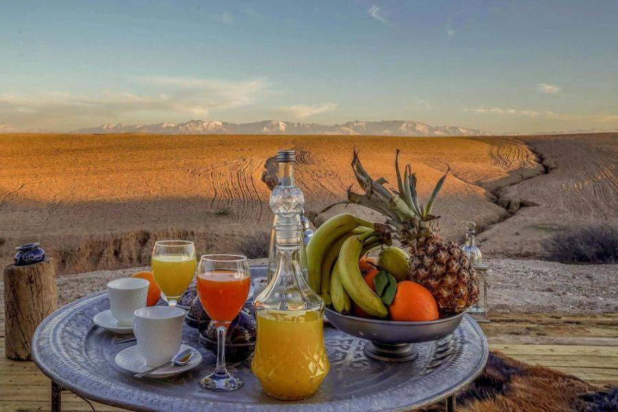 Tour del deserto notturno di Agafay per 2 giorni