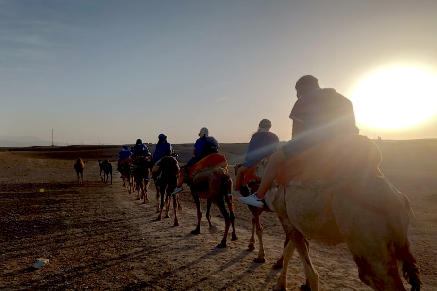 Imlil sull'Alto Atlante con il Camel Riding & Diner nel deserto di Agafay