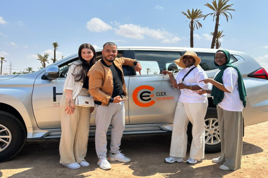 Giro a cavallo a Marrakech Palmeraie