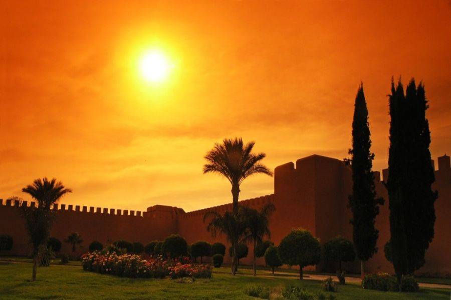 Tour di 2 giorni a Marrakech con mezza pensione e spa da Casablanca