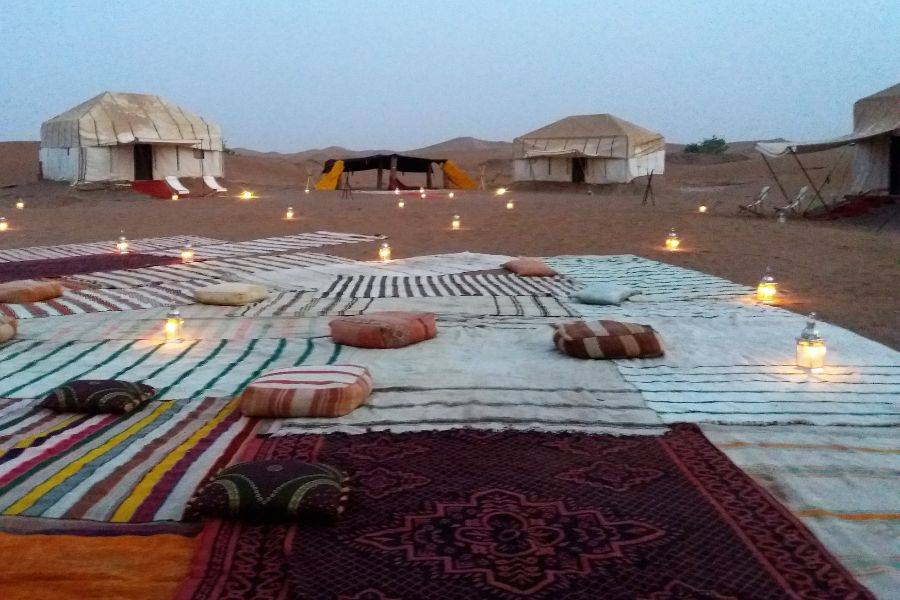 Tour privato nel deserto di Merzouga in mezza pensione con partenza da Casablanca