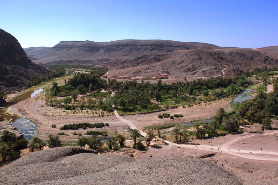 Tour di 2 giorni a Ouarzazate, Kasbah Ait ben haddou e Oasis Fint