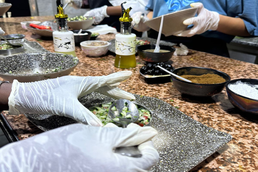 Lezione di cucina marocchina a Marrakech al Chouf l'Or con ritiro