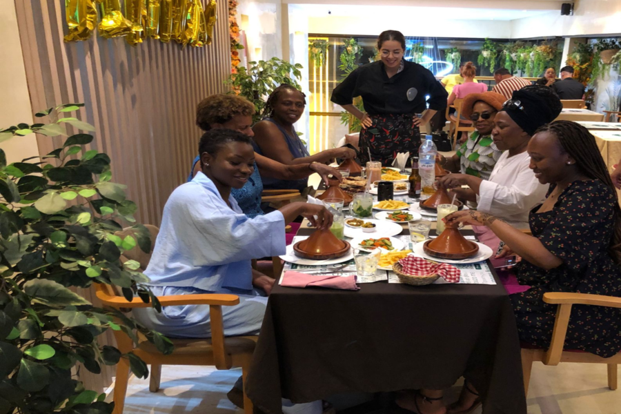 Lezione di cucina marocchina a Marrakech al Chouf l'Or con ritiro