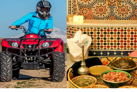 Marrakech: quad bike Palmeraie e spa tradizionale marocchina