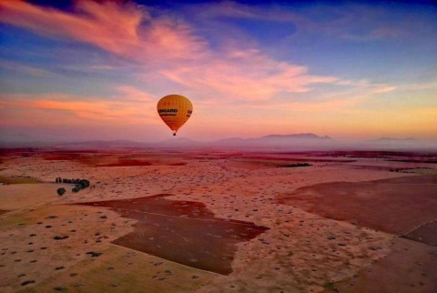 Avventura in mongolfiera all'alba di Marrakech