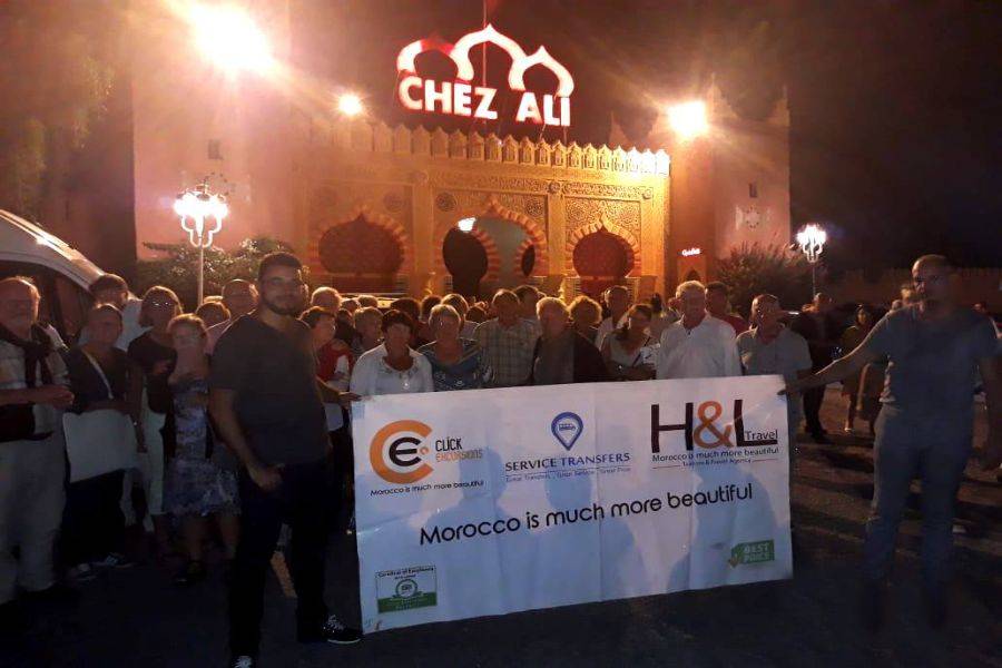 Deliziosa cena con lo storico Fantasia e Dance Show