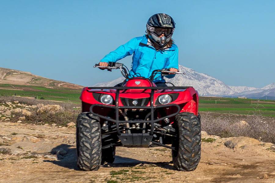 Quad Bike, Camel Ride e cena nel deserto roccioso di Agafay