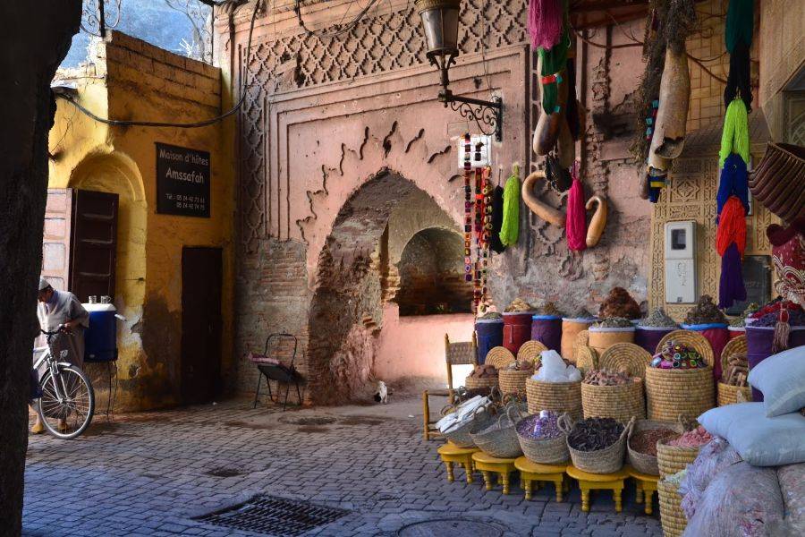 Tour privato di mezza giornata della guida locale di Marrakech