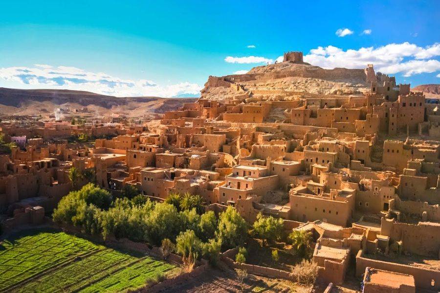 Tour di 2 giorni a Ouarzazate, Kasbah Ait ben haddou e Oasis Fint