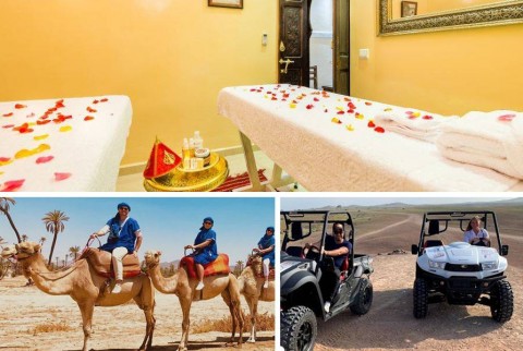 Esperienza in buggy, cammello e spa a Marrakech
