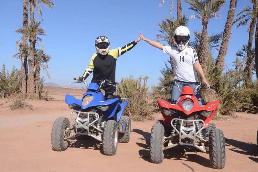 Giro in cammello e quad bike & spa e trattamento Hammam