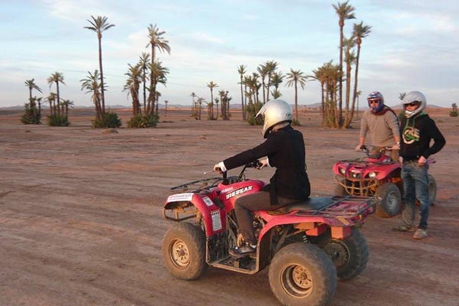 Giro in cammello e quad bike & spa e trattamento Hammam