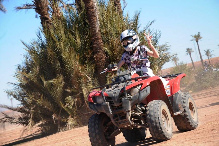 Giro in cammello e quad bike & spa e trattamento Hammam