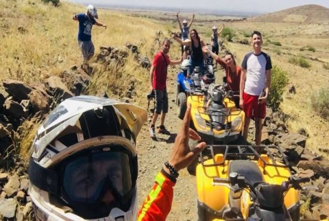 Esperienza in quad sul lago Lalla Takerkoust da Marrakech