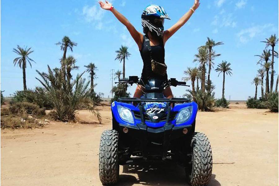 Giro in cammello e quad bike & spa e trattamento Hammam