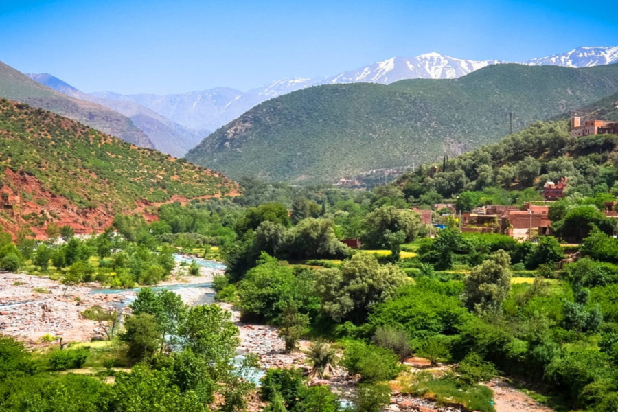 Gita di un giorno nella valle dell'Ourika e nelle montagne dell'Atlante